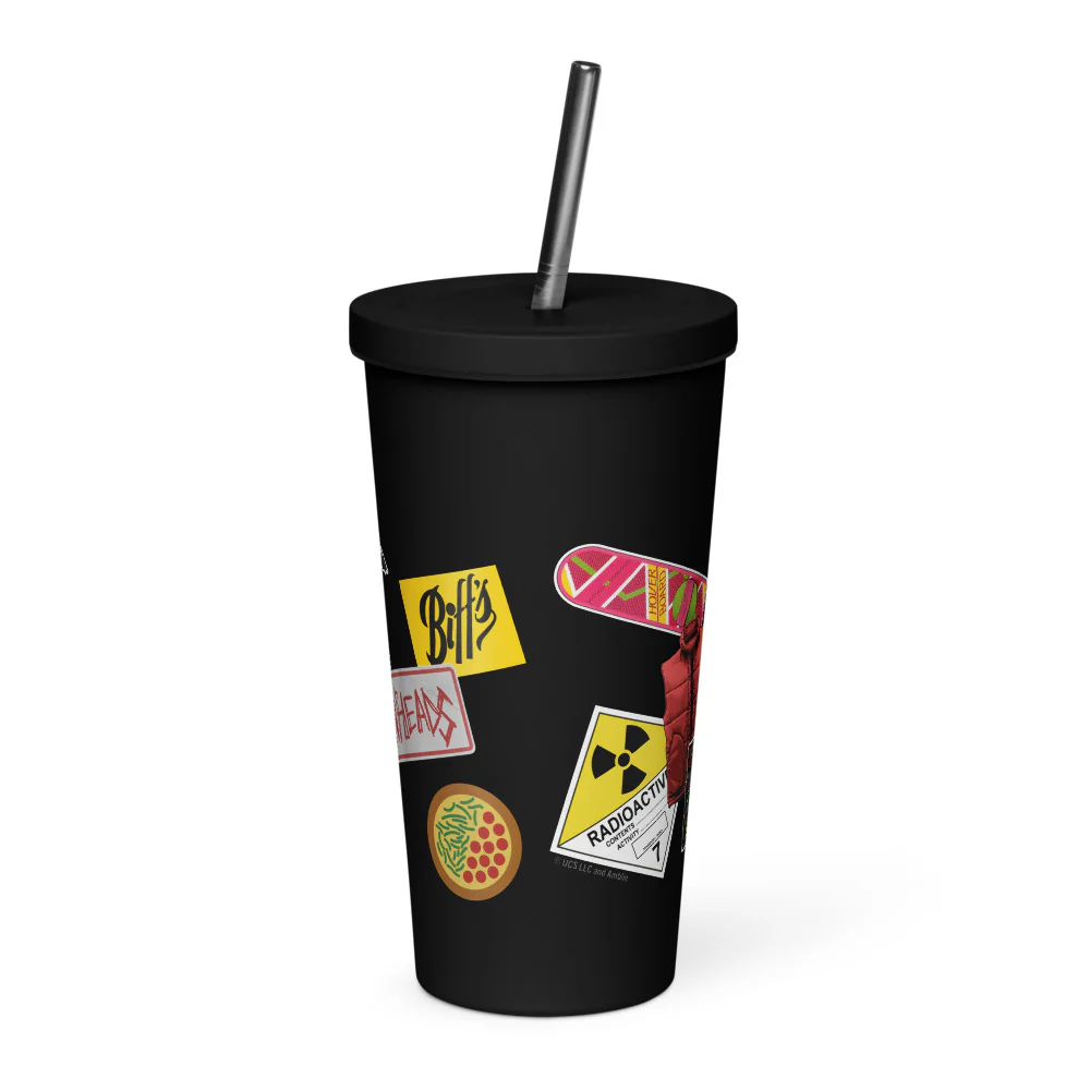 Back to the Future 40th Anniversary Stainless Steel Tumbler - Image 2