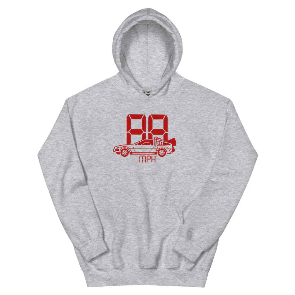 Back to the Future 88 MPH Hoodie