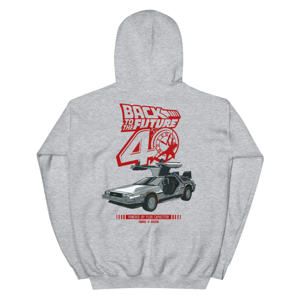 Back to the Future 88 MPH Hoodie - Image 2
