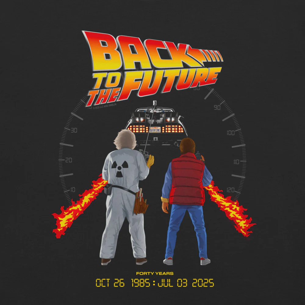 Back to the Future Comfort Colors T-Shirt - Image 2