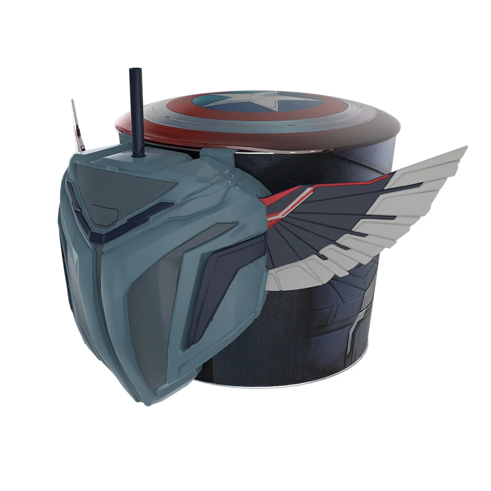 Captain America: Brave New World Shield Drink Container & Popcorn Bucket Combo - Image 2