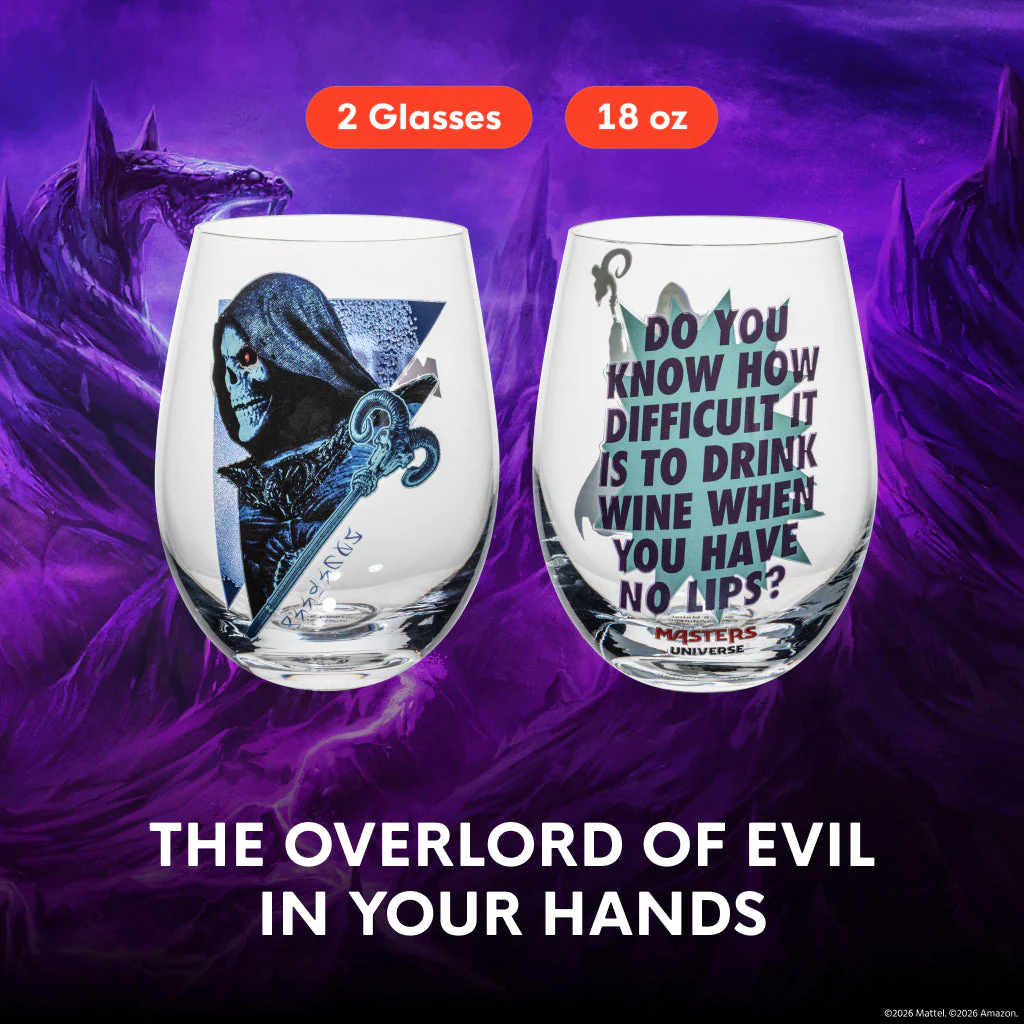 Masters of the Universe Skeletor Wine Glasses Stemless - Image 10