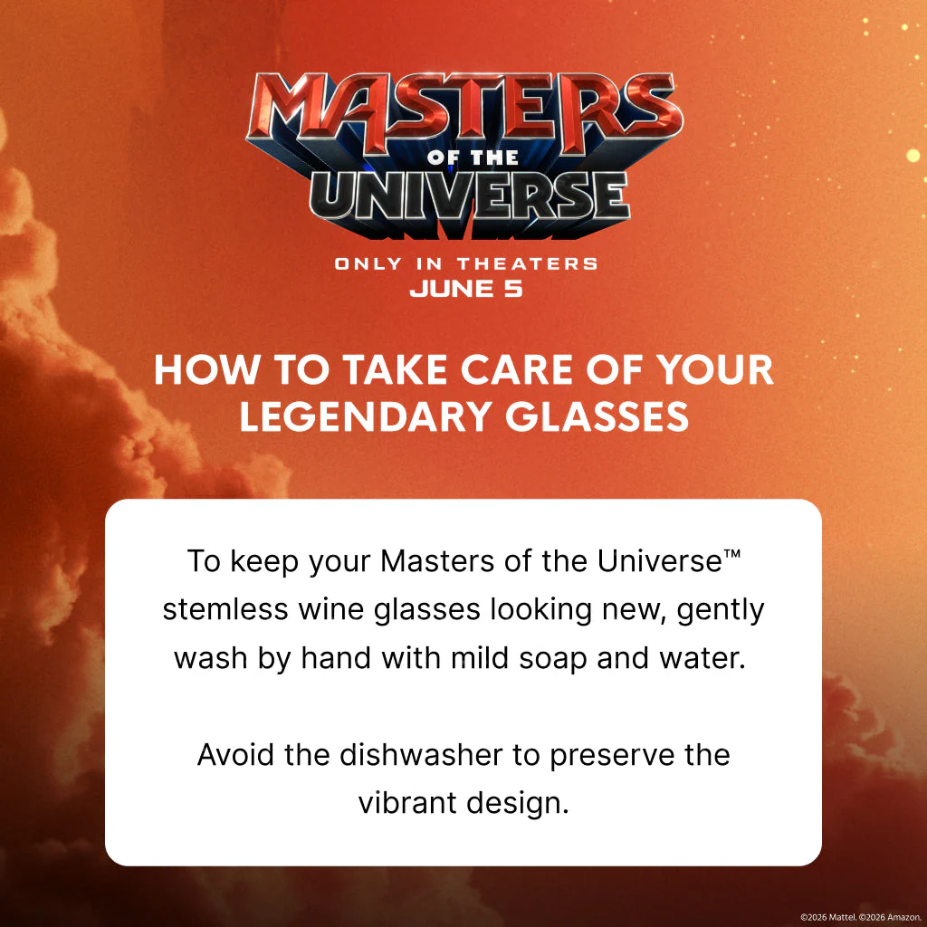 Masters of the Universe Skeletor Wine Glasses Stemless - Image 16