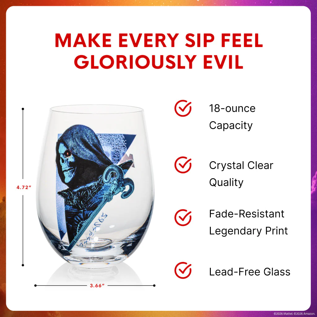Masters of the Universe Skeletor Wine Glasses Stemless - Image 3