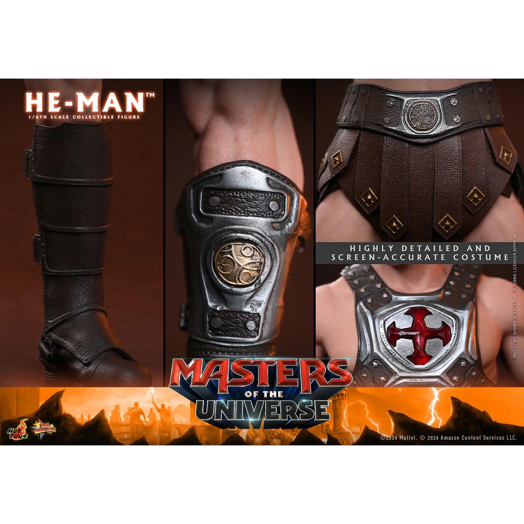 Masters of the Universe Sixth Scale Figure He-Man - Image 4