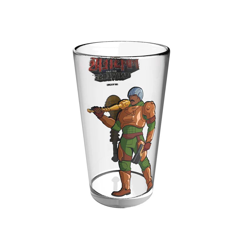 Masters of the Universe Man-At-Arms Pint Glass