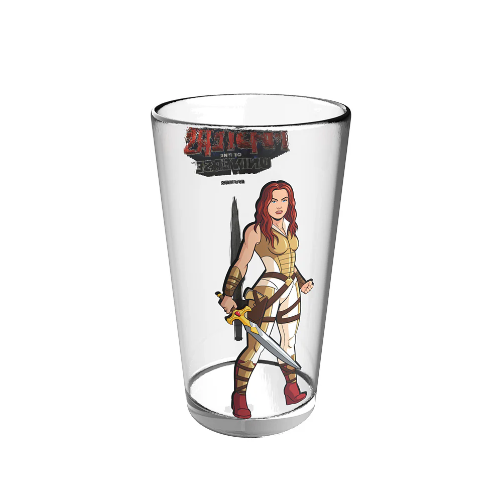 Masters of the Universe Teela Pint Glass