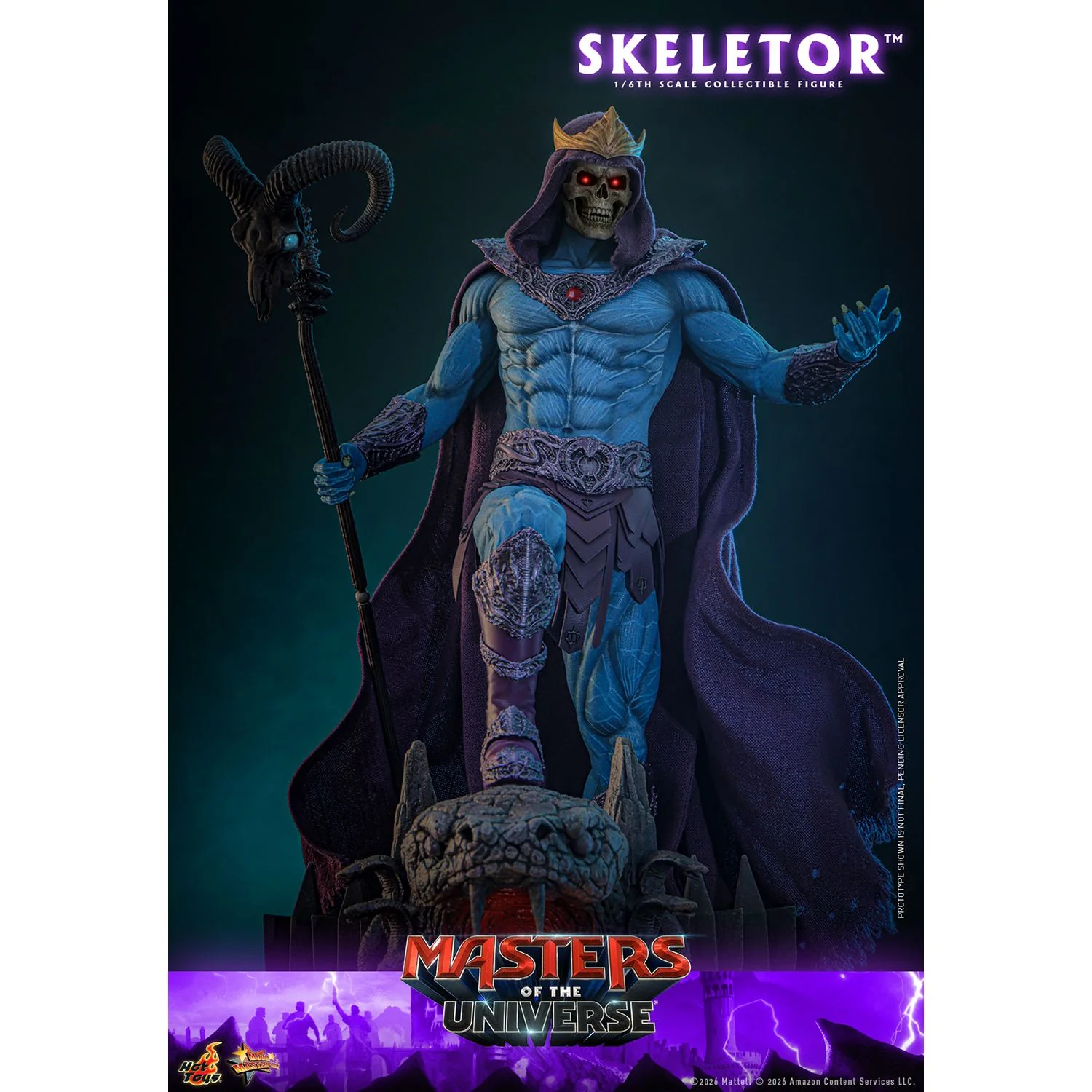 Masters of the Universe Skeletor Sixth Scale Figure