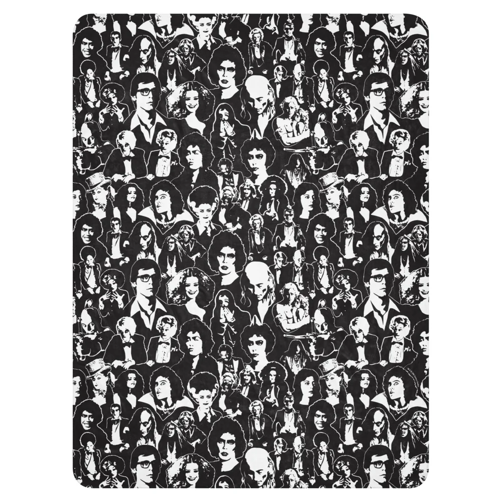 The Rocky Horror Picture Show Characters Blanket