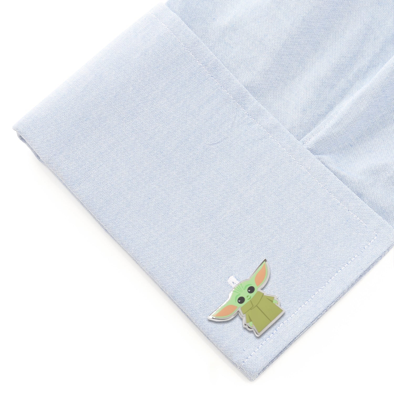 Star Wars The Mandalorian Grogu The Child Printed Cufflinks - Image 3