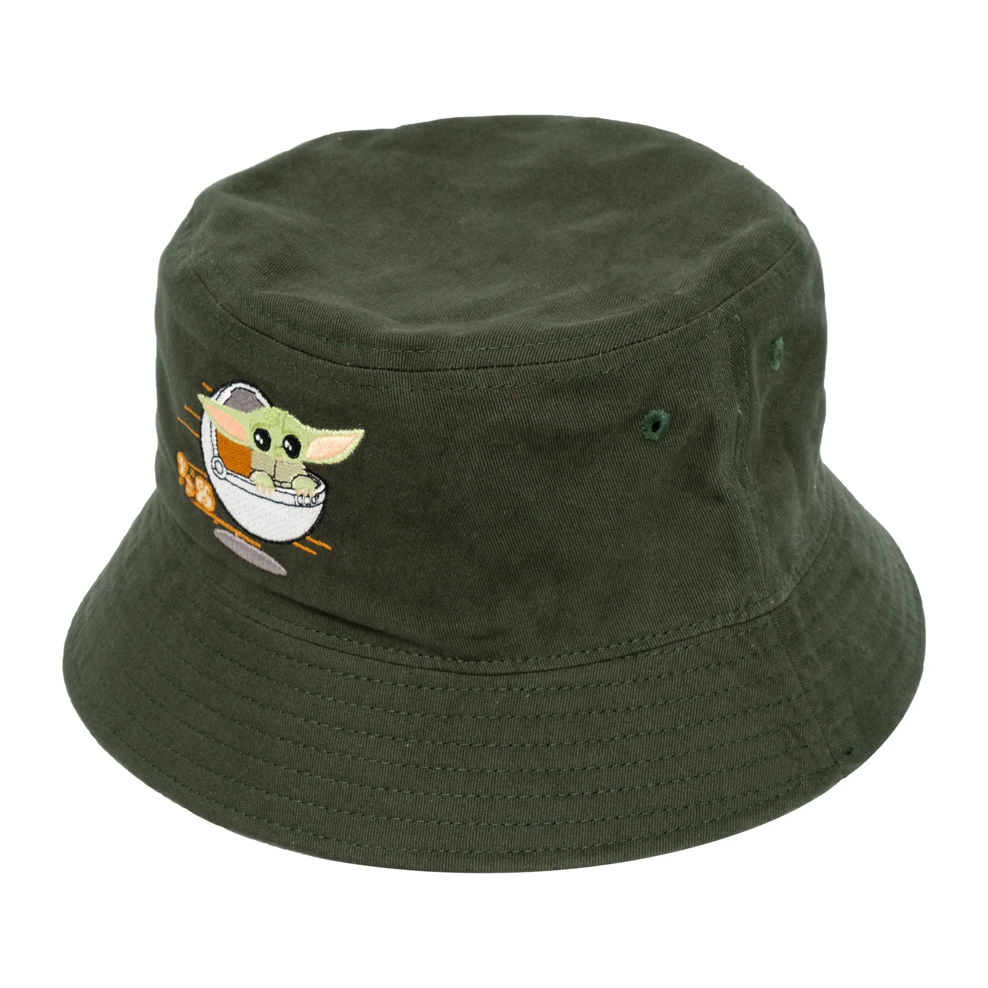 Star Wars Grogu Embroidered Corduroy Women's Bucket Hat - Image 3
