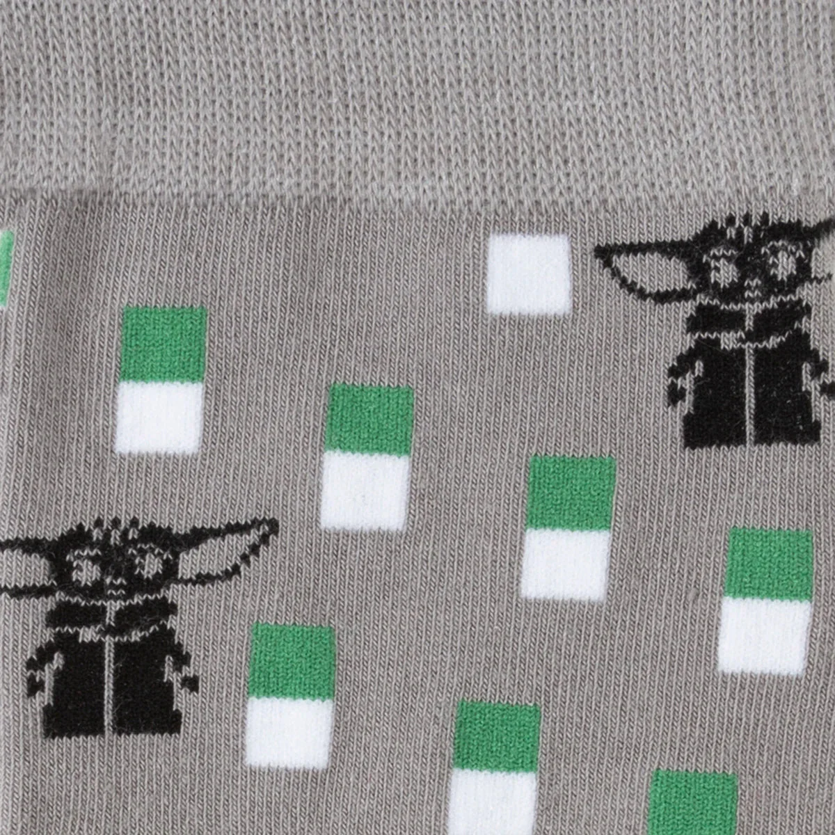 Star Wars Mandalorian and Grogu Gray Dress Socks and Lapel Pin Gift Set - Image 3
