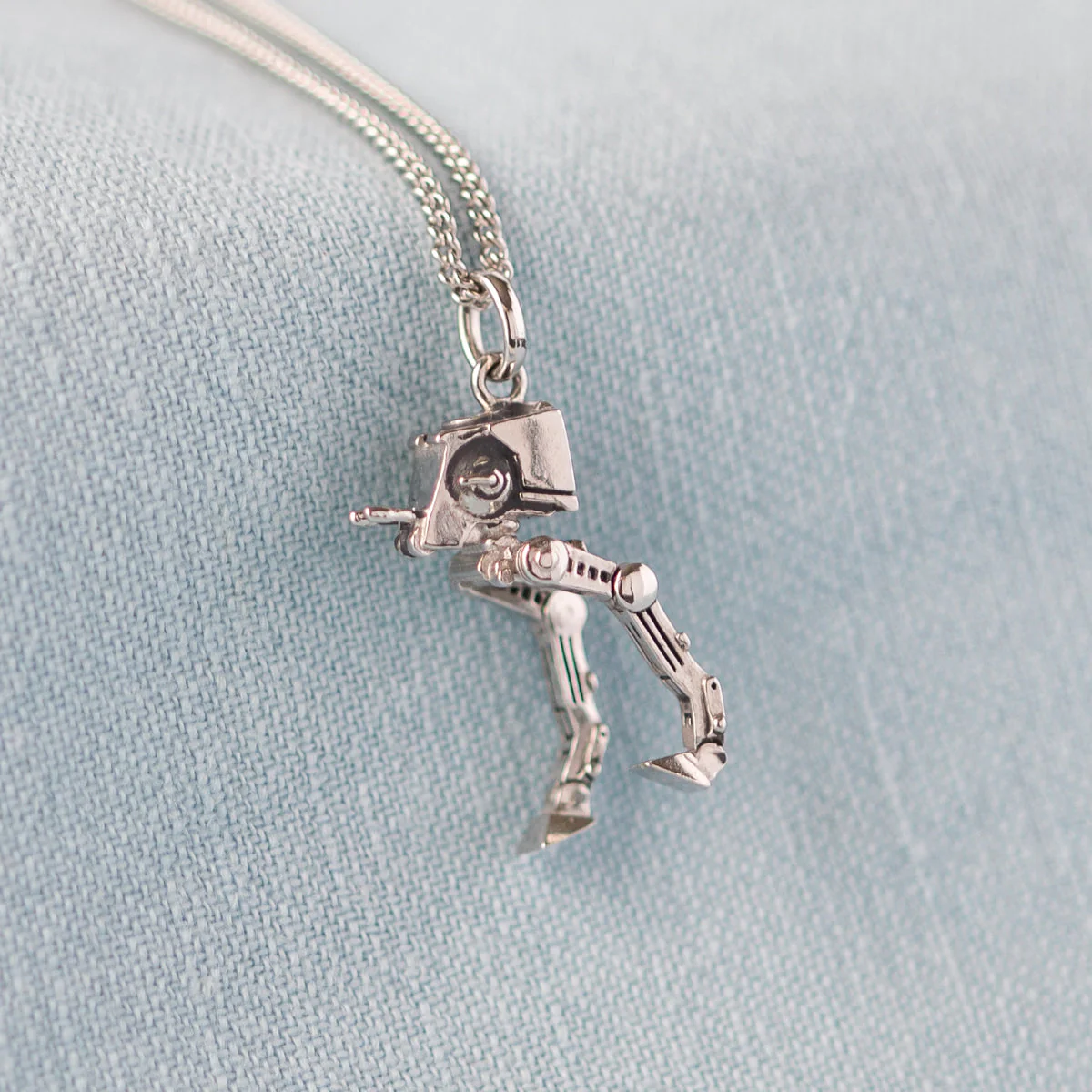 Star Wars x RockLove AT-ST Sterling Silver Necklace - Image 4