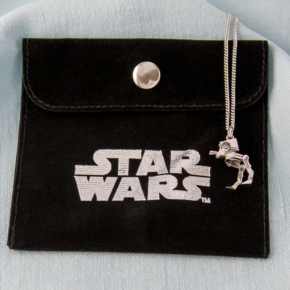 Star Wars x RockLove AT-ST Sterling Silver Necklace - Image 5