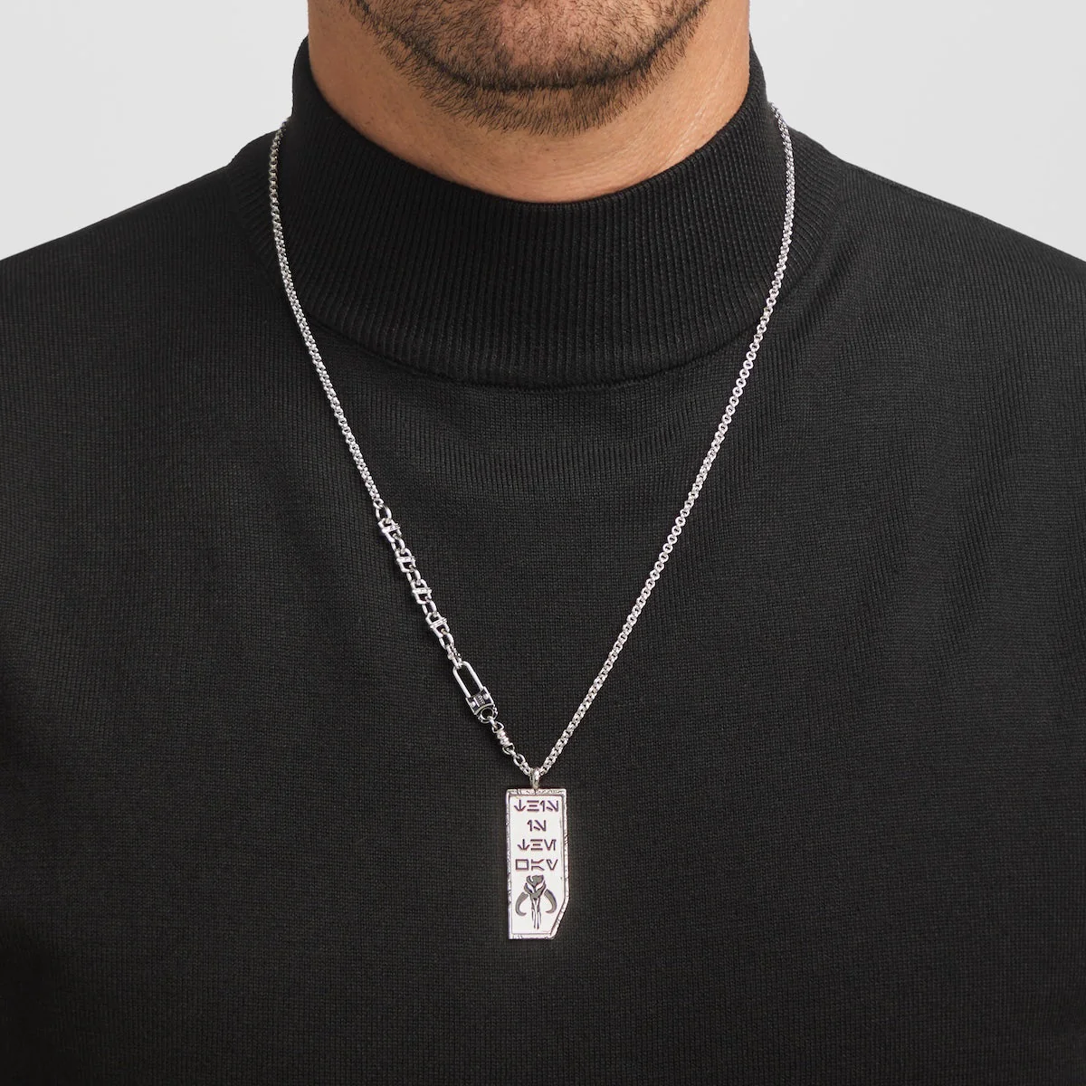 Star Wars x RockLove This Is the Way Galactic Forge Necklace - Image 3