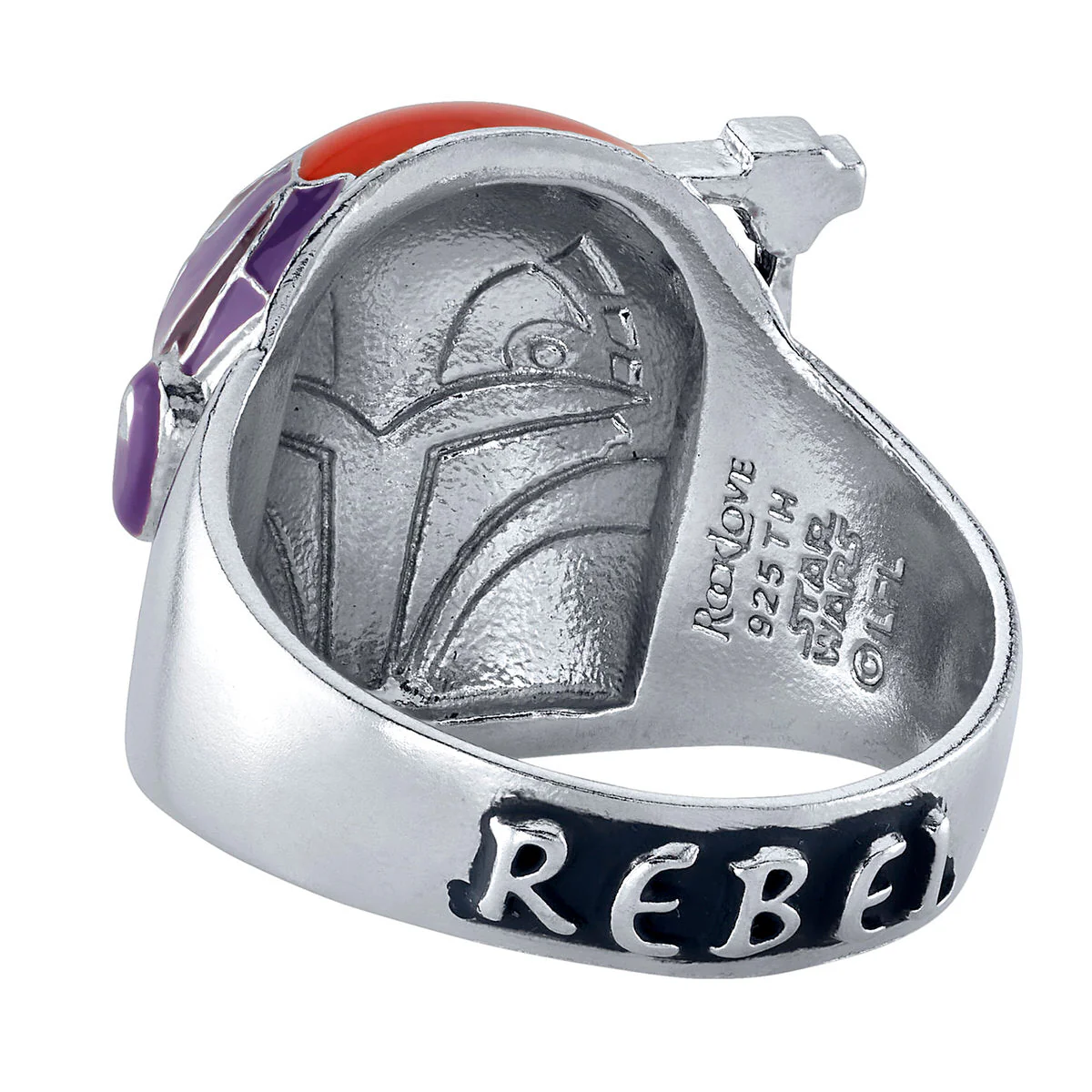 Star Wars x RockLove Sabine Wren Mandalorian Helmet Ring - Image 4