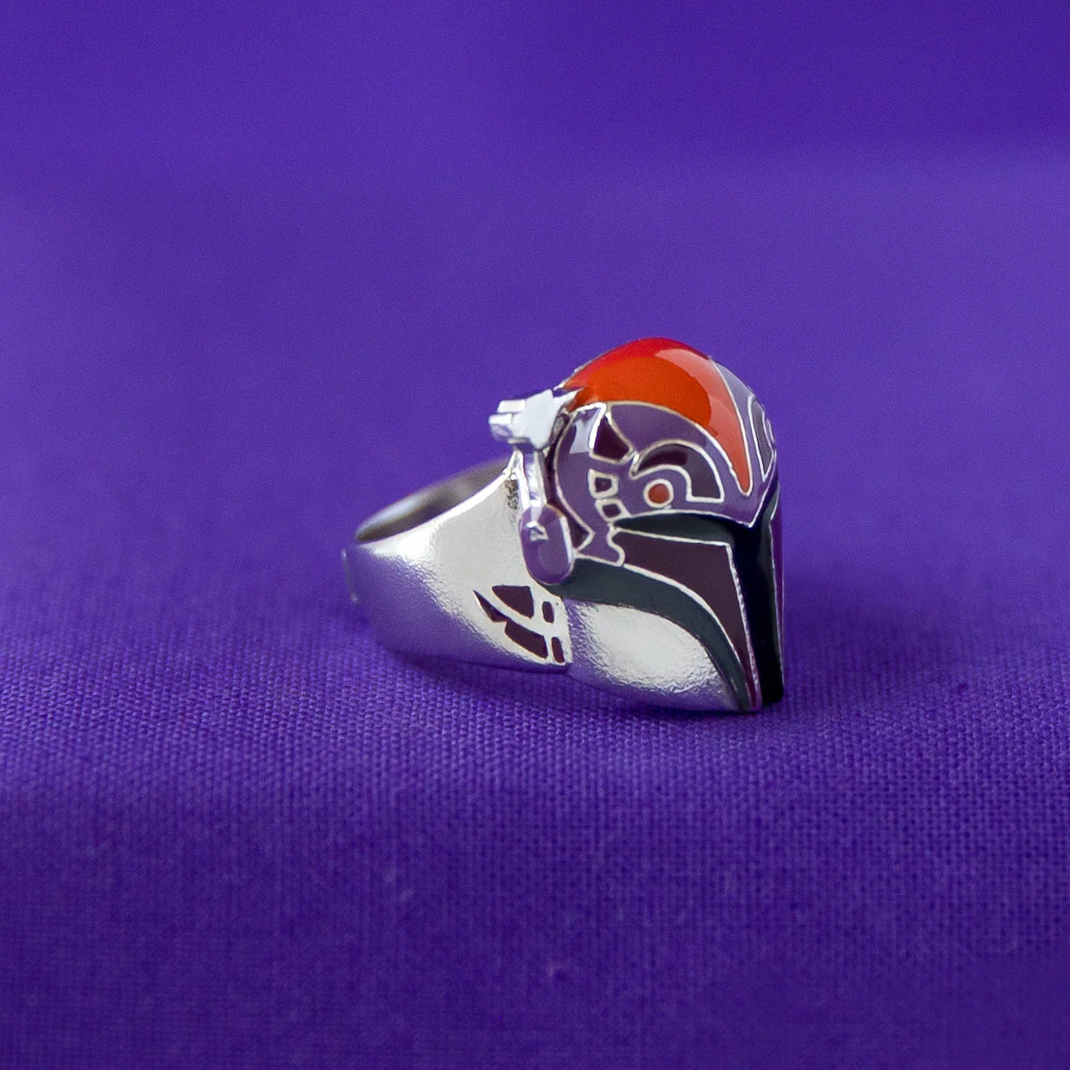 Star Wars x RockLove Sabine Wren Mandalorian Helmet Ring - Image 6
