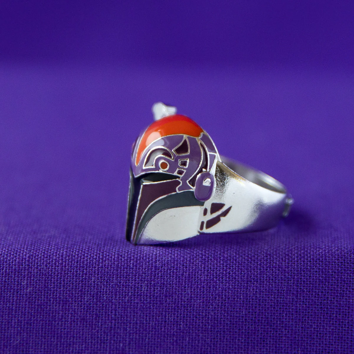 Star Wars x RockLove Sabine Wren Mandalorian Helmet Ring - Image 7