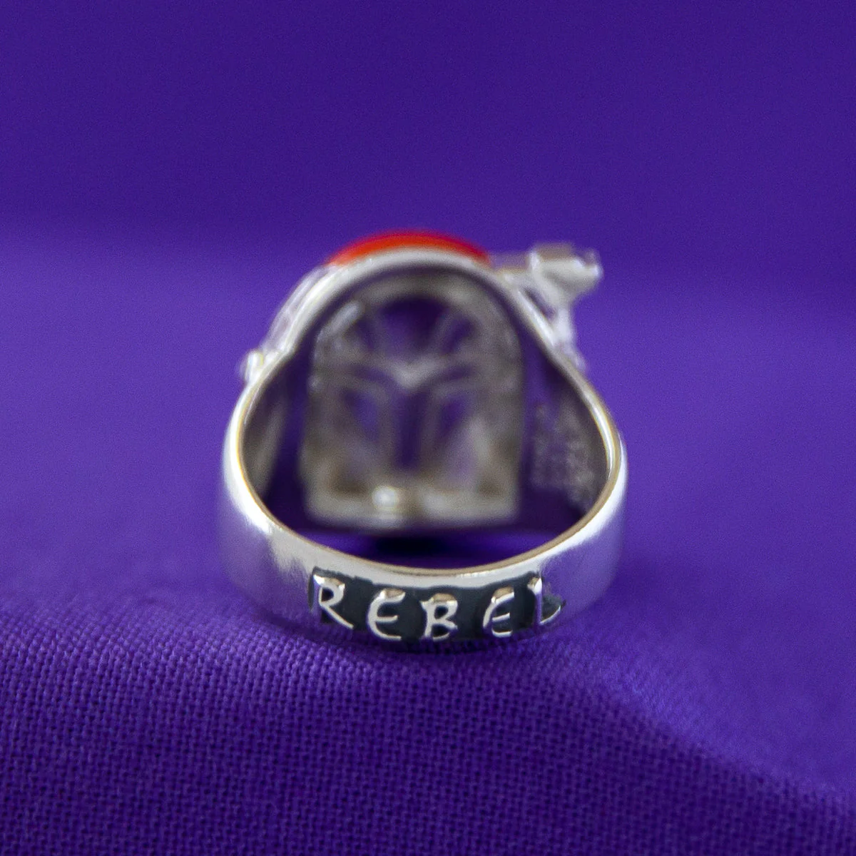 Star Wars x RockLove Sabine Wren Mandalorian Helmet Ring - Image 8