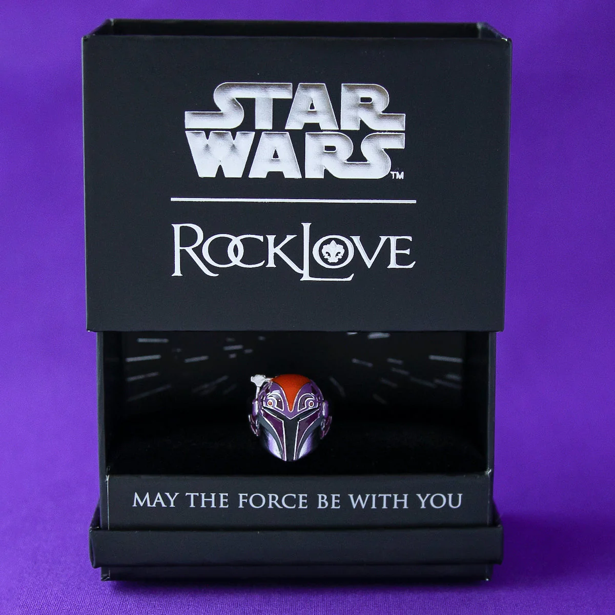 Star Wars x RockLove Sabine Wren Mandalorian Helmet Ring - Image 9