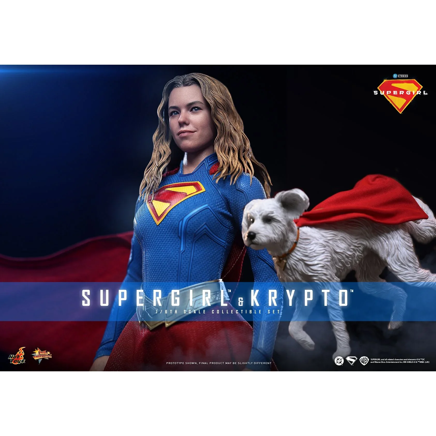 SUPERGIRL (2026 Movie) Supergirl & Krypto Sixth Scale Figure Set by Hot Toys - Image 5