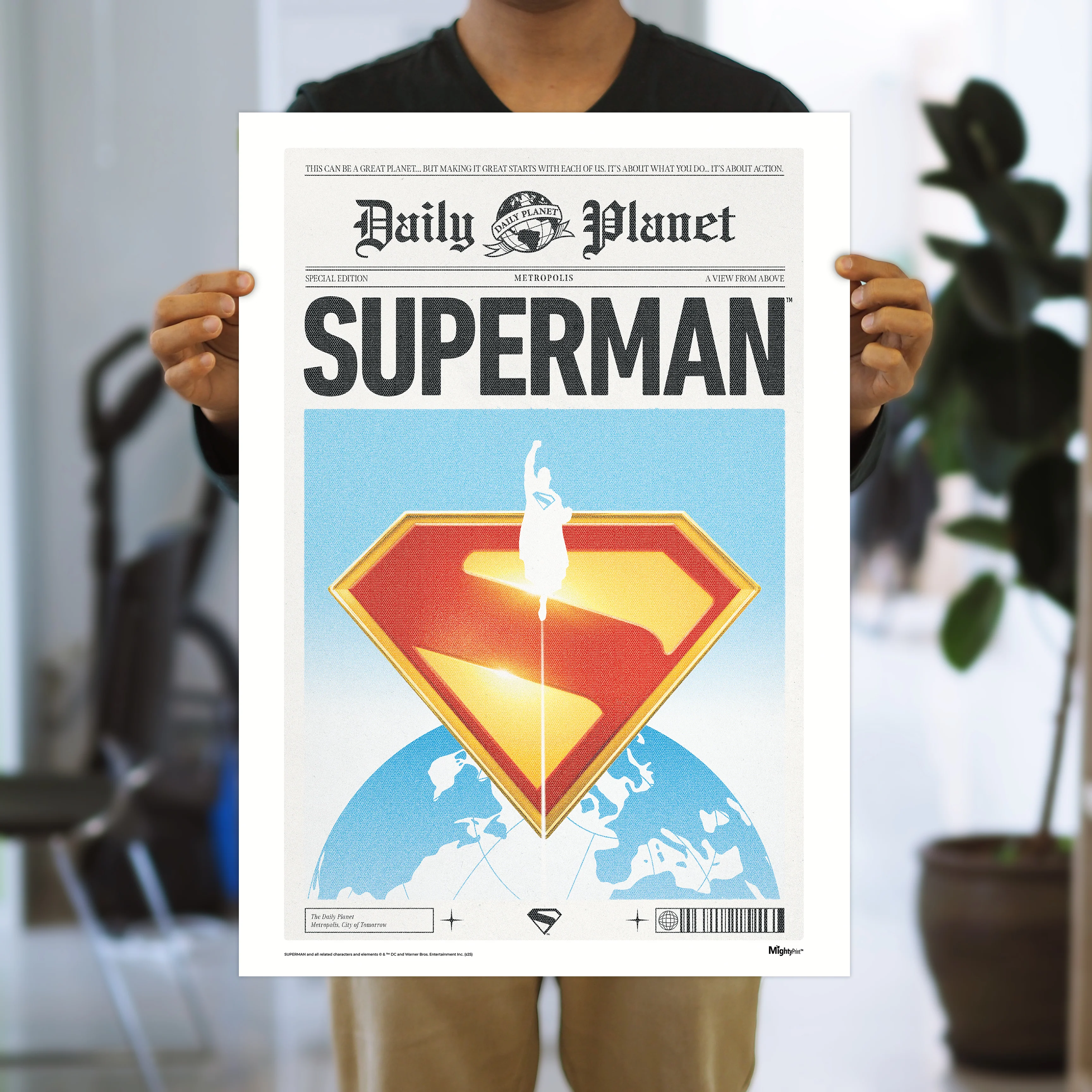 SUPERMAN (2025 Movie) Daily Planet MightyPrint™ Wall Art - Image 2