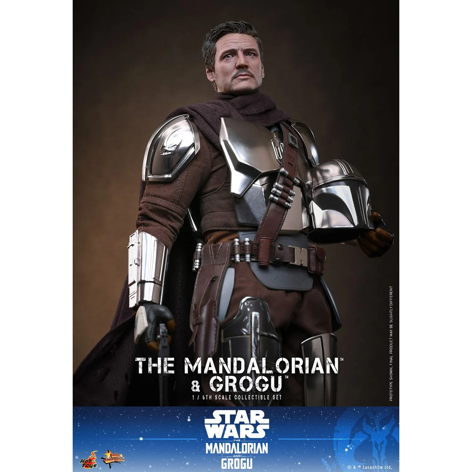 The Mandalorian & Grogu 1/6 Scale Beskar Armor Figure Set - Image 14