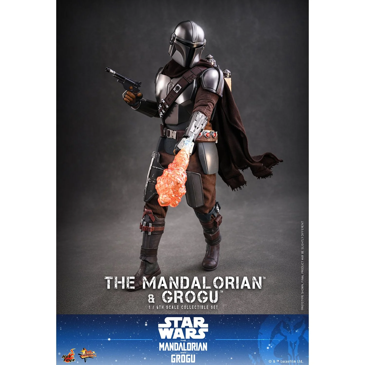 The Mandalorian & Grogu 1/6 Scale Beskar Armor Figure Set - Image 19