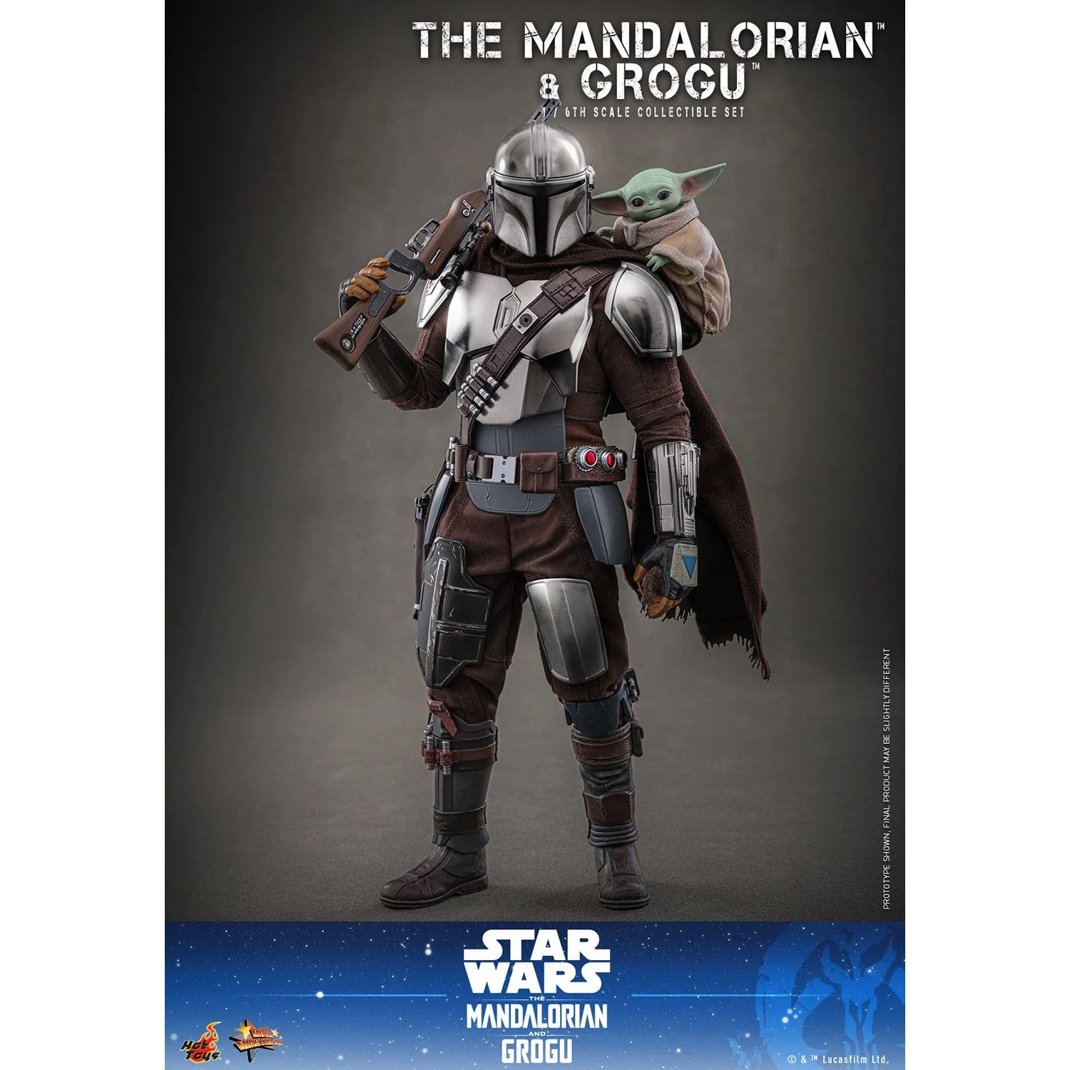 The Mandalorian & Grogu 1/6 Scale Beskar Armor Figure Set - Image 21