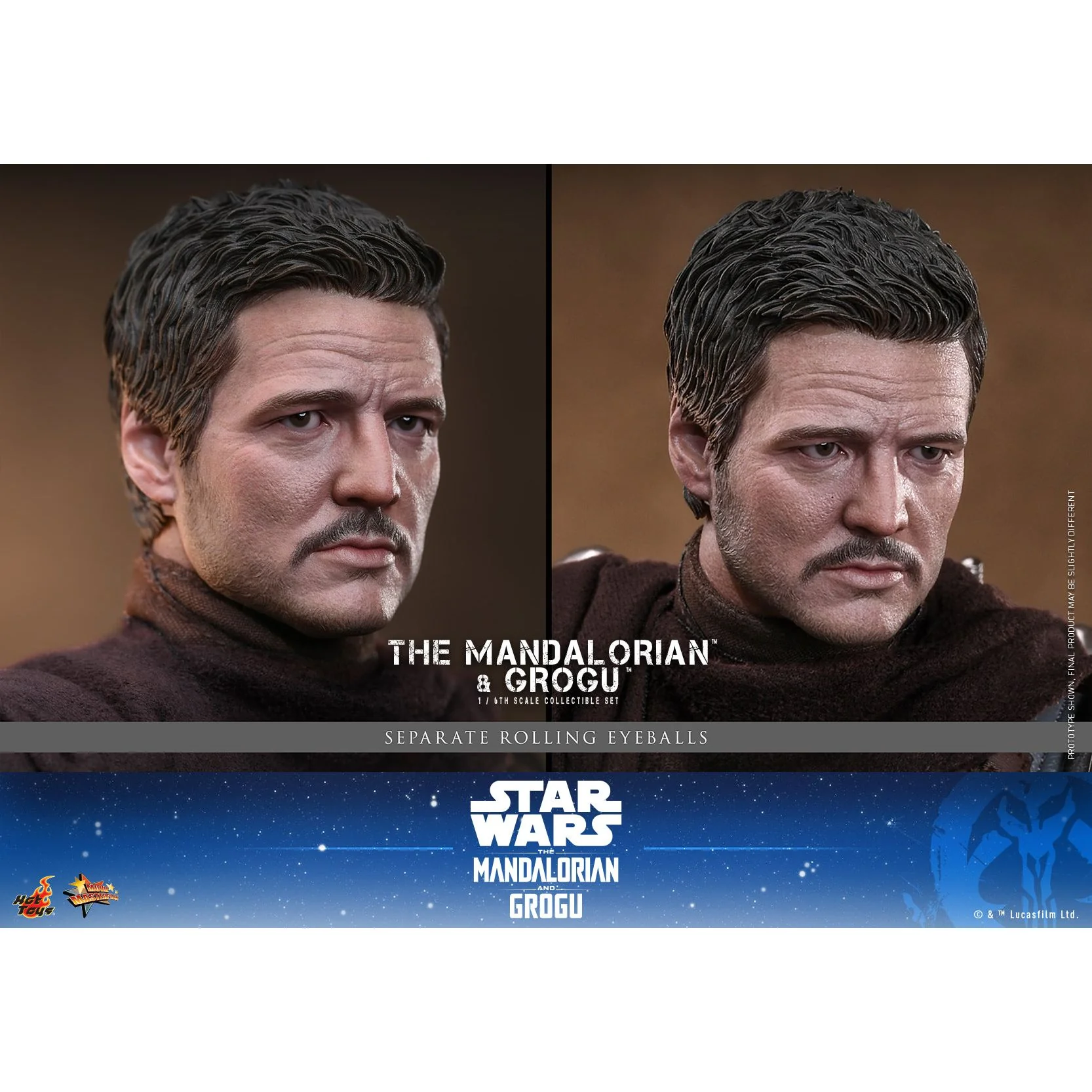 The Mandalorian & Grogu 1/6 Scale Beskar Armor Figure Set - Image 4