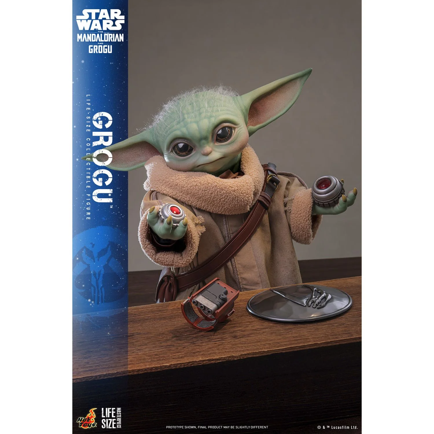 The Mandalorian & Grogu x Sideshow Grogu Life-Size Figure - Image 6