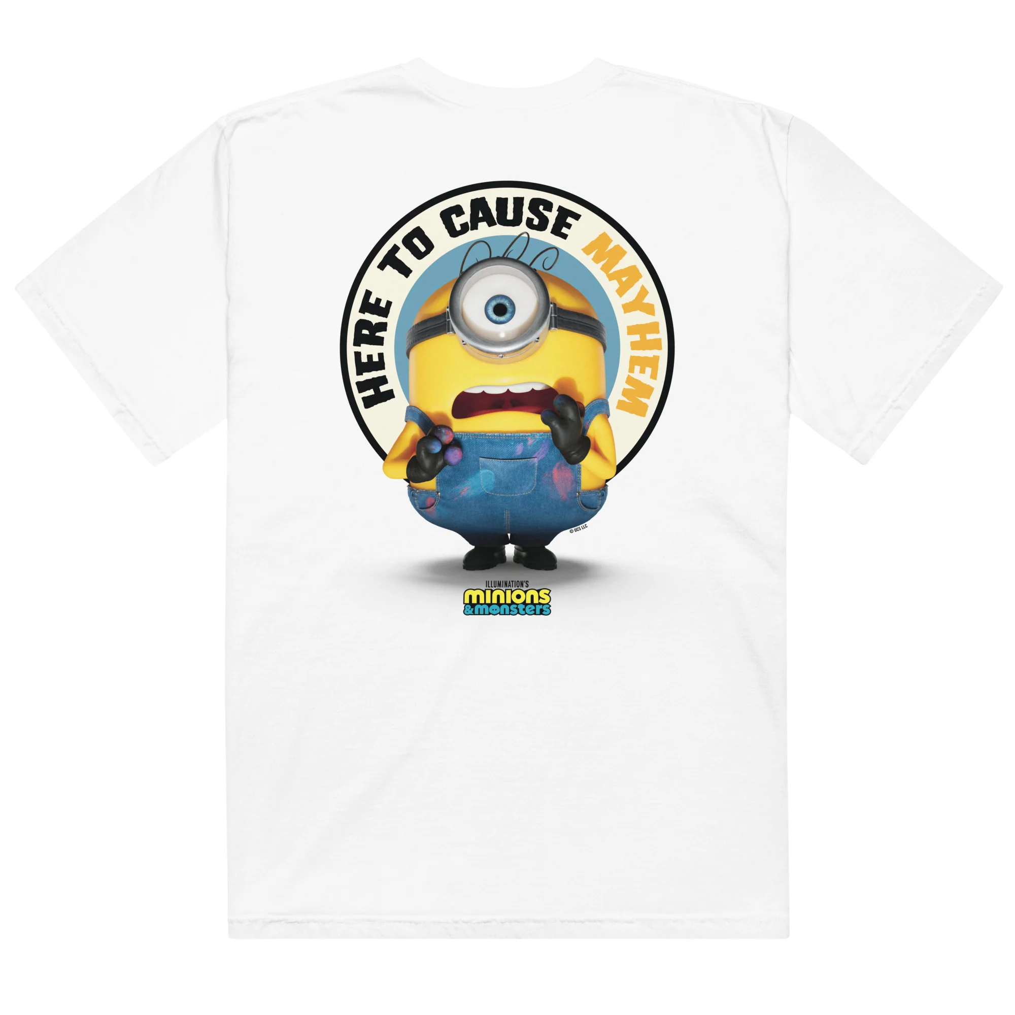 Minions & Monsters Personalized T-Shirt Here to Cause Mayhem - Image 3