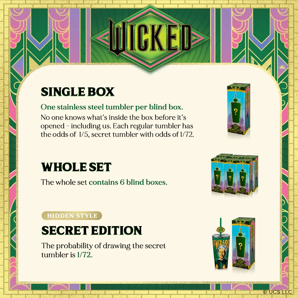 Wicked Blind Box Mystery Design Tumbler - Image 3