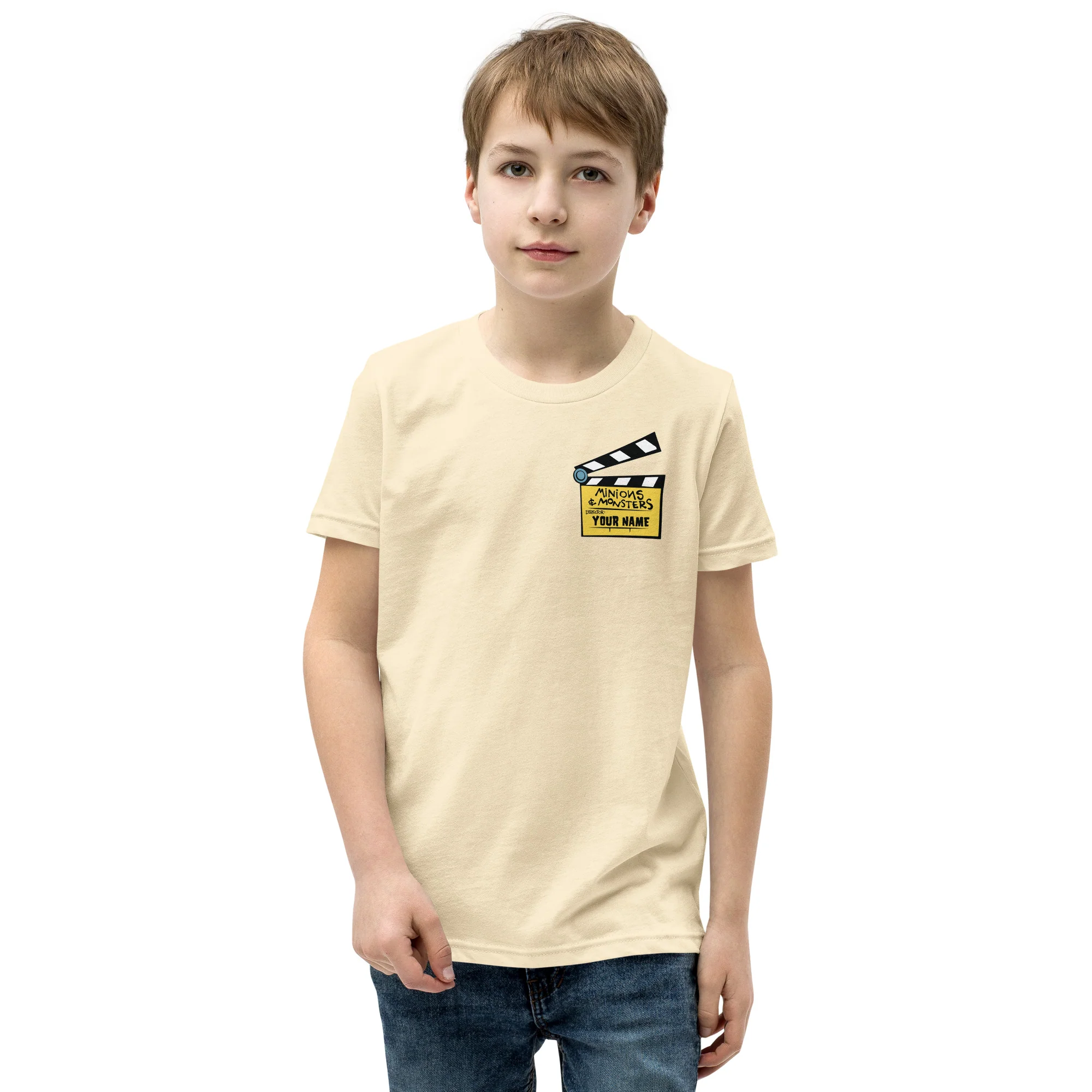 Minions & Monsters Personalized Kids T-Shirt Here to Cause Mayhem - Image 7